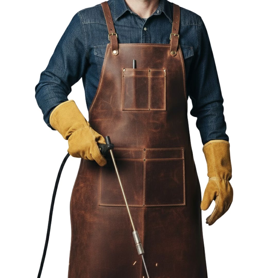 SteelShield Leather Apron