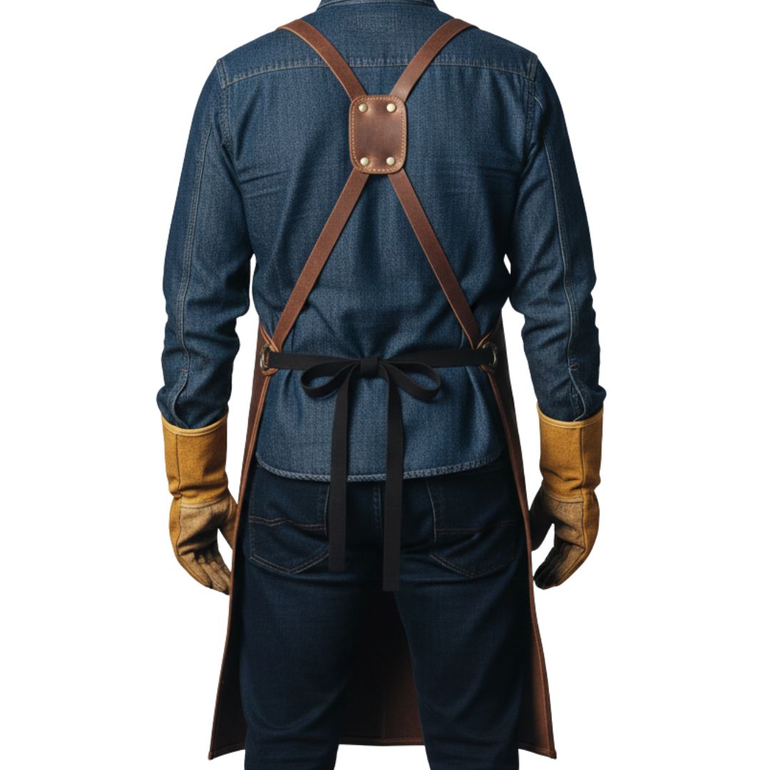 SteelShield Leather Apron