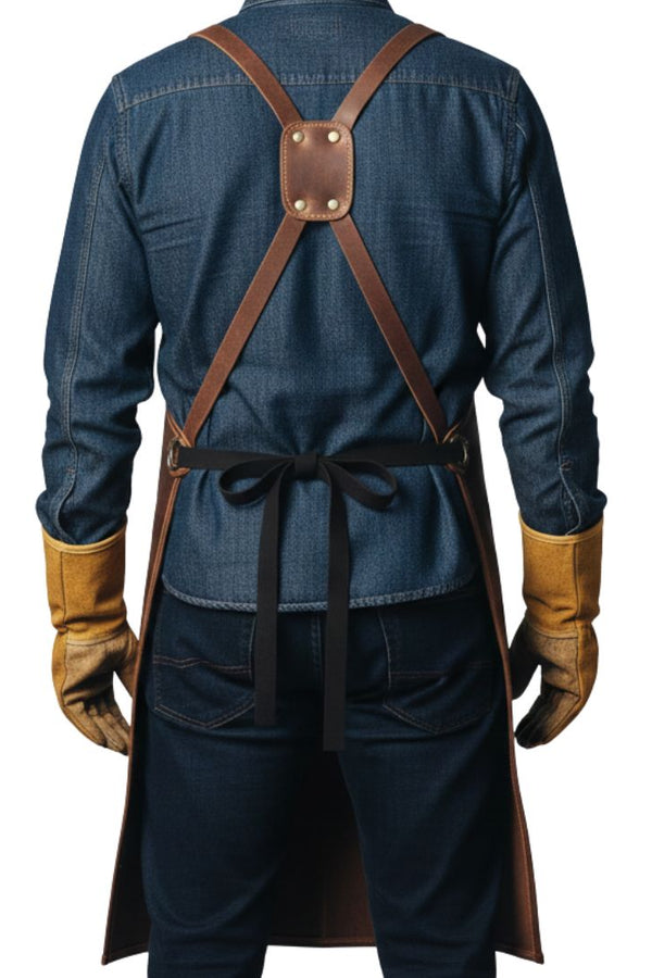 SteelShield Leather Apron