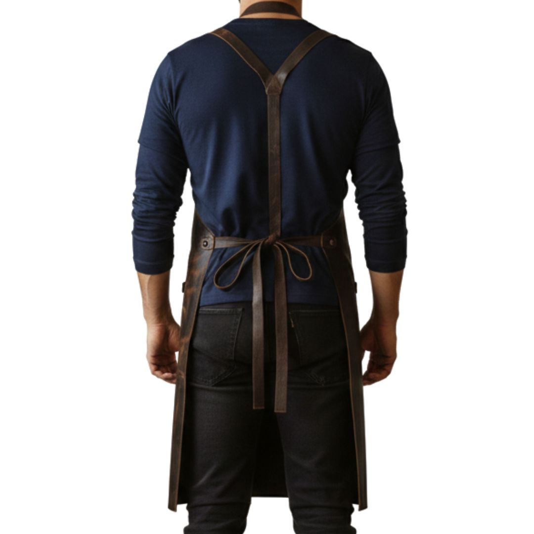 Chef Cooking Leather Apron