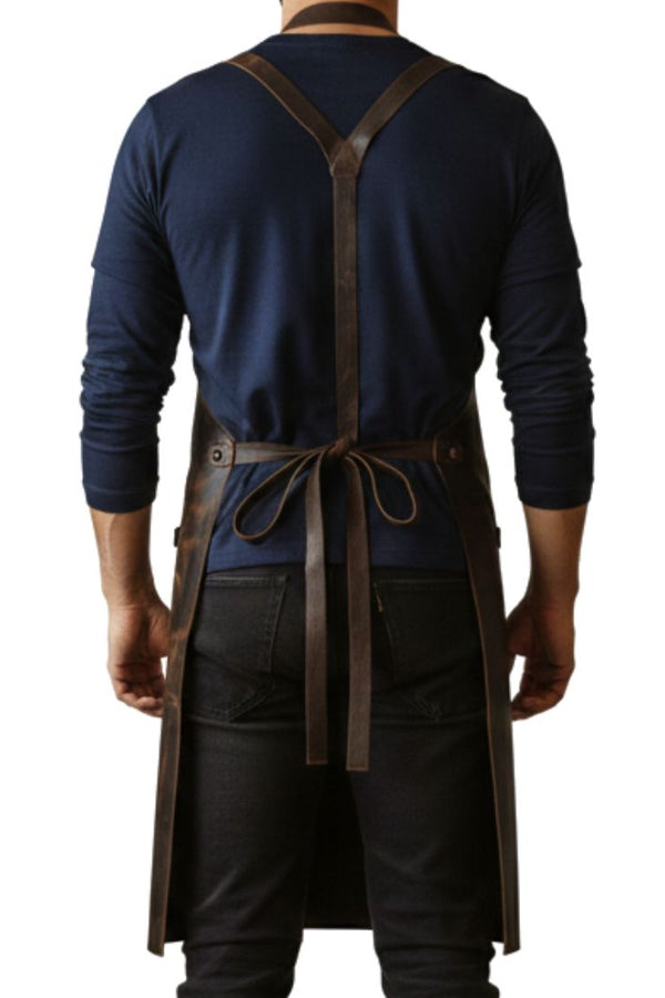 Chef Cooking Leather Apron