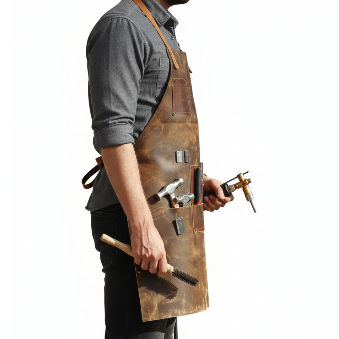 IronForge Leather Apron