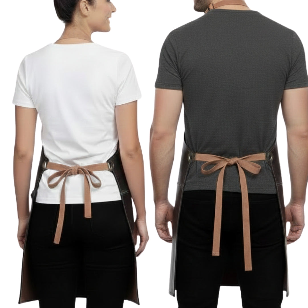 WoodMaster Duo Leather Apron