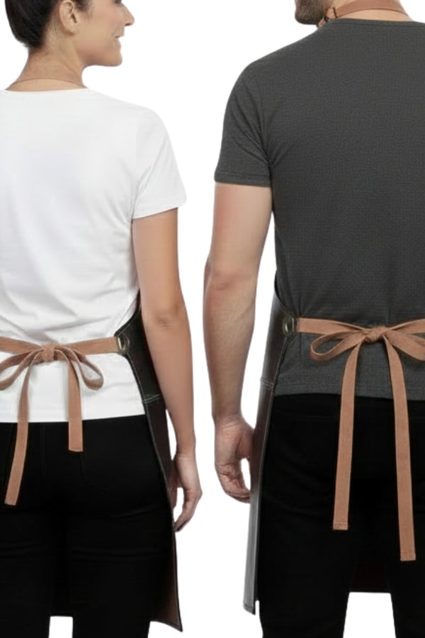 WoodMaster Duo Leather Apron