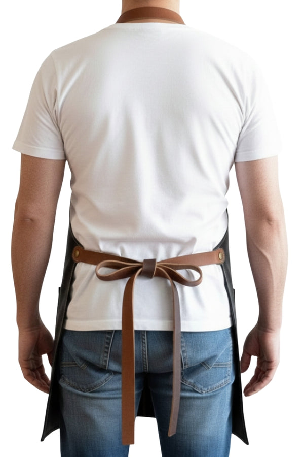 WoodForge Leather Apron